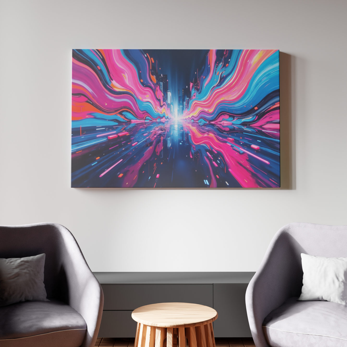 Luminescent Cityscape