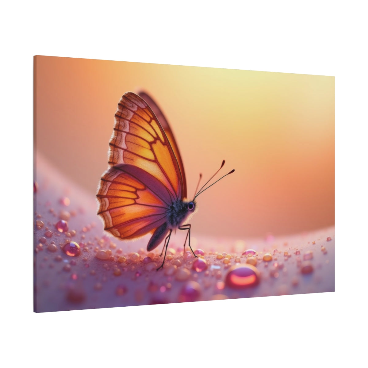 Golden Hour Butterfly Dream