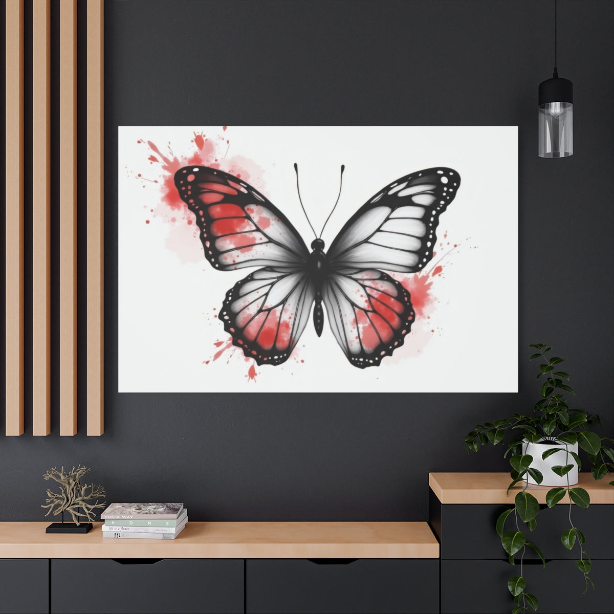 Crimson Butterfly Flight