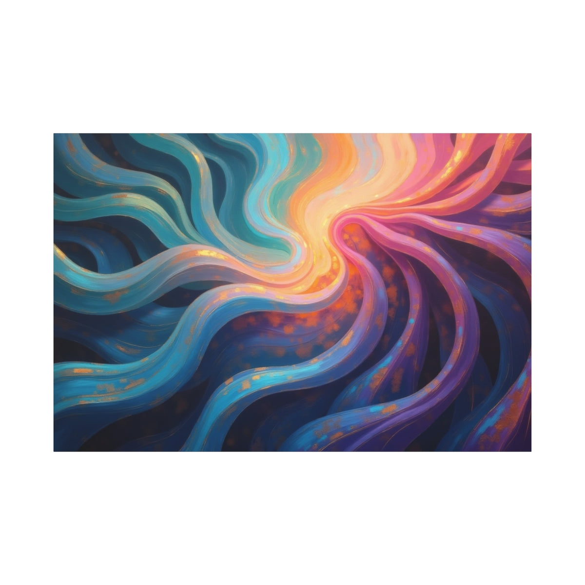Ethereal Flow of Colors