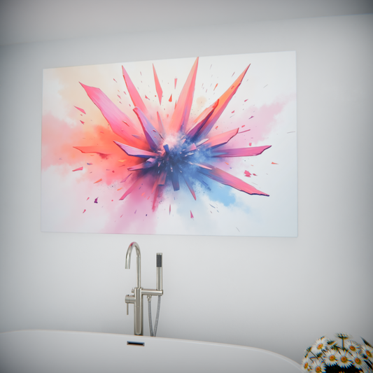Explosive Hues: A Burst of Color