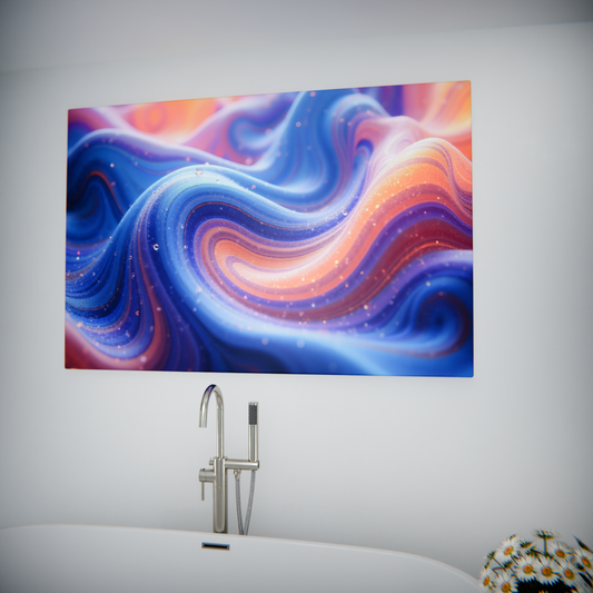 Waves of Vibrant Elegance