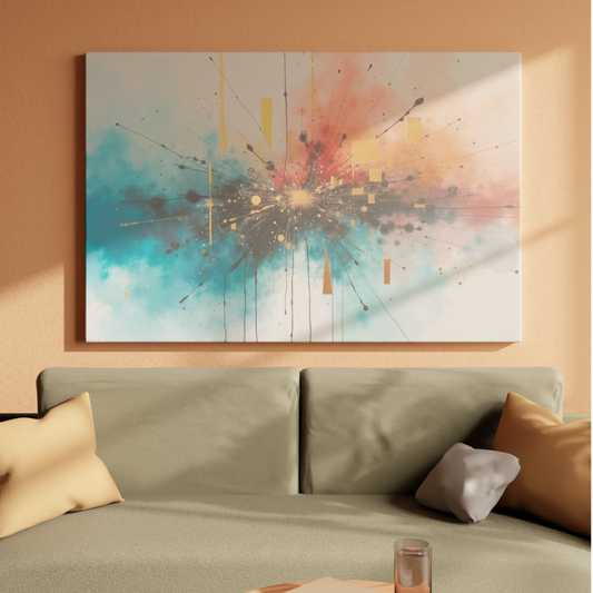 Explosive Symphony of Colors