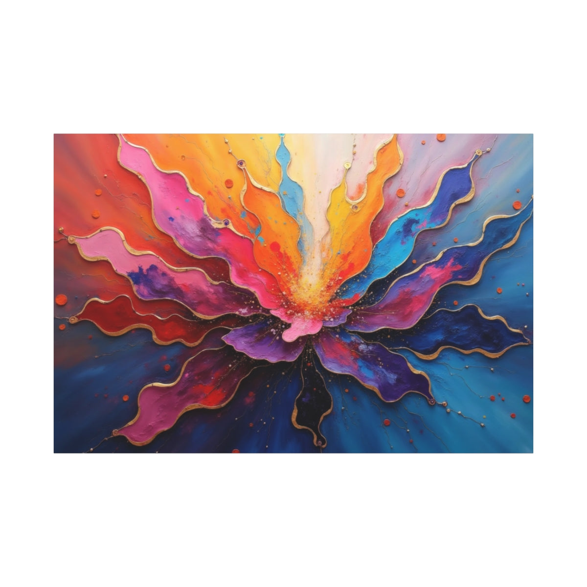 Colorful Burst of Joy