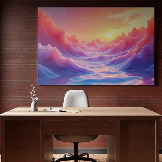 Sunset Waves of Dreamscape
