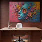 Floral Fantasy: A Fusion of Color and Imagination