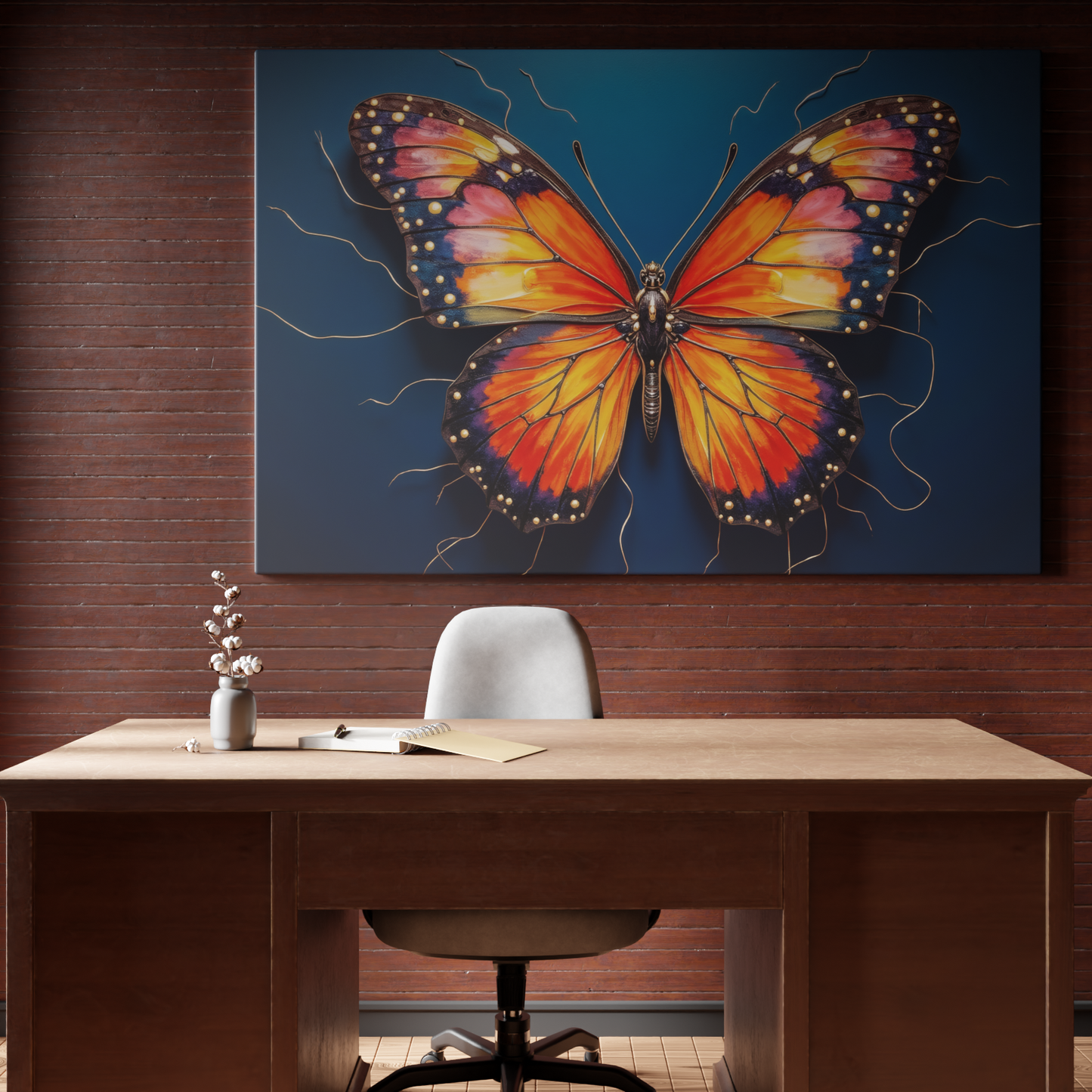 Vibrant Monarch Majesty