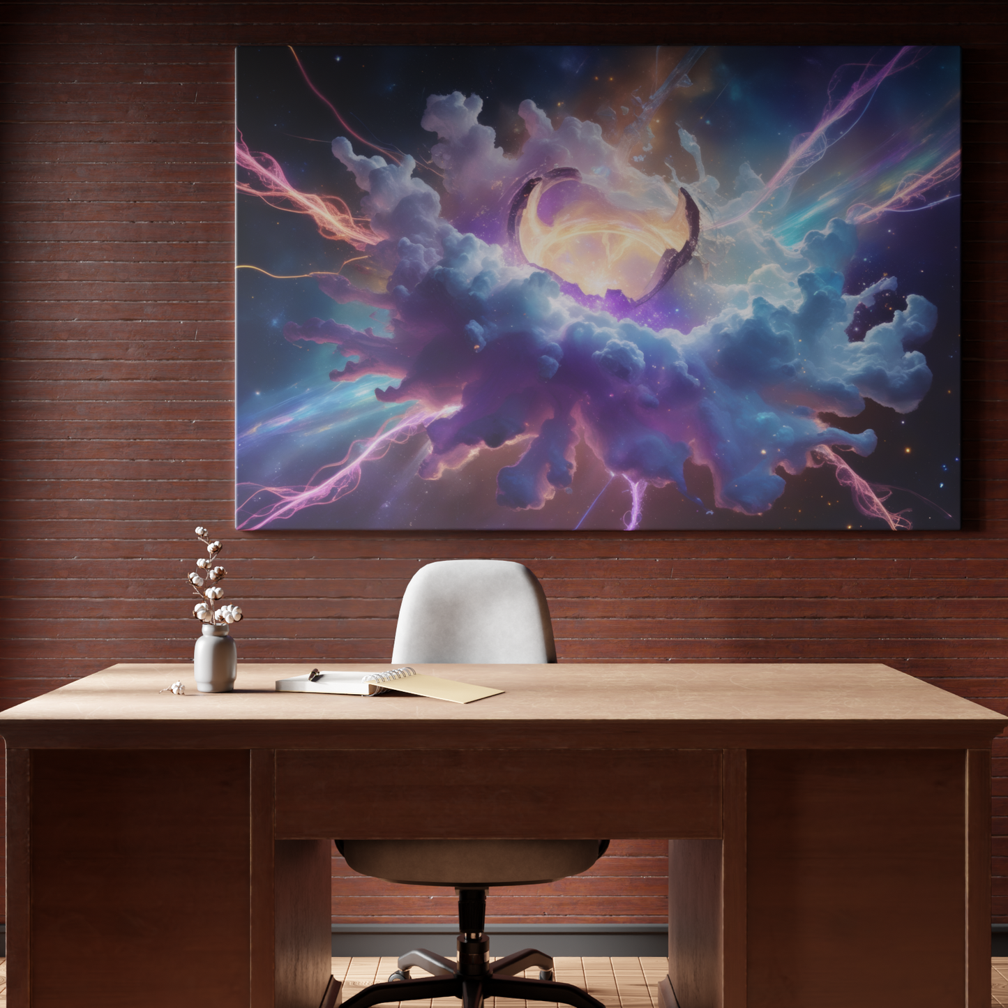 Ethereal Cosmic Vortex