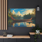 Tranquil Canal through Tropical Paradise