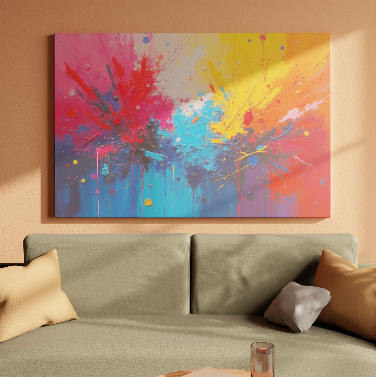 Explosive Color Symphony