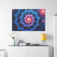 Cosmic Petals in Blue and Pink