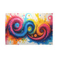 Colorful Cosmic Dance