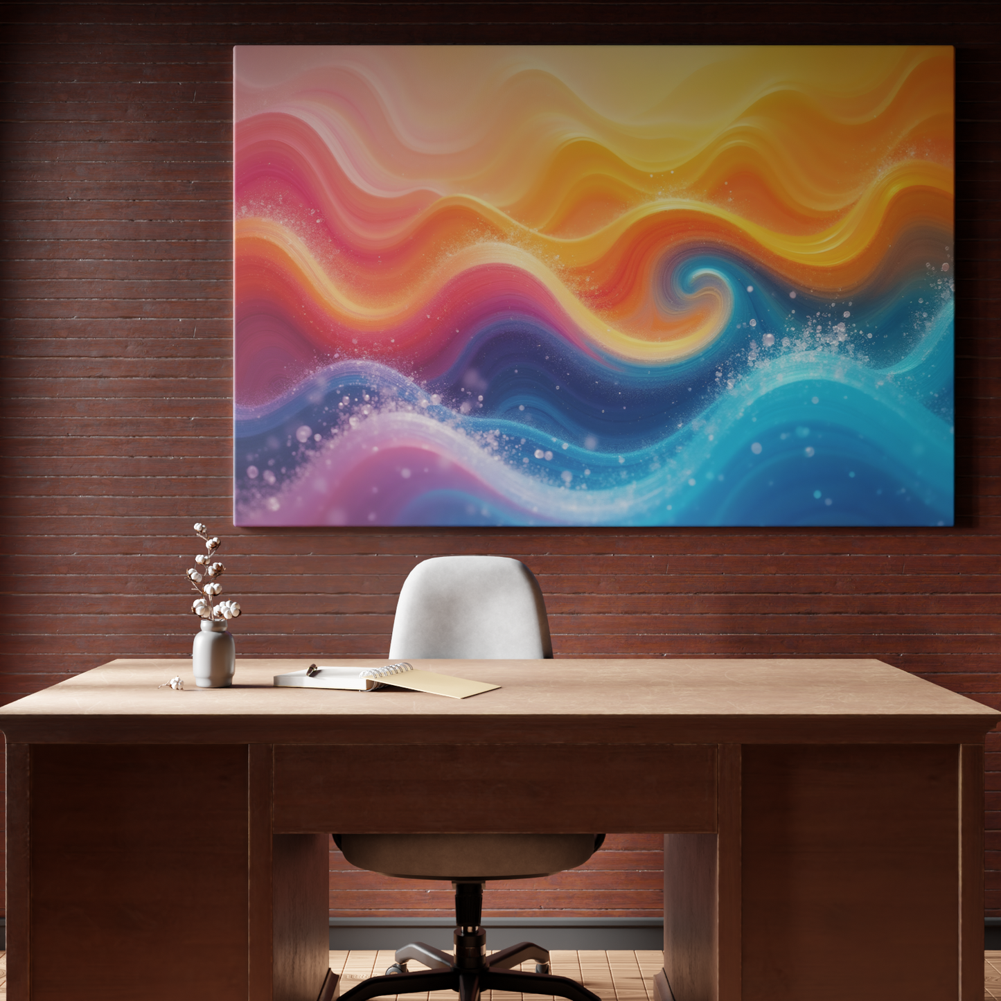 Ethereal Waves of Color