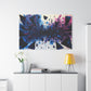 Prismatic Explosion: Vibrant Geometric Burst