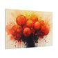 Vibrant Orange Burst