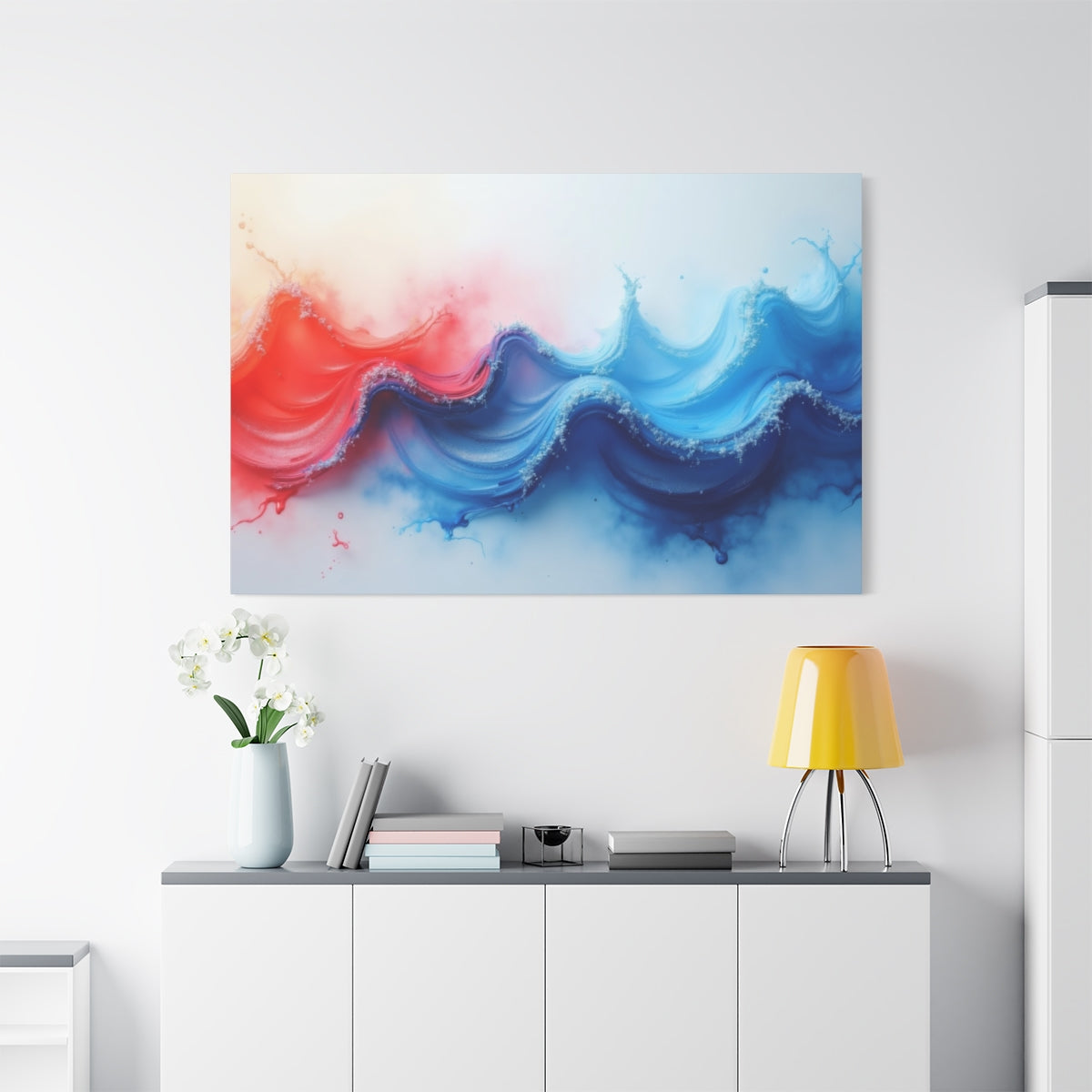 Fusion Waves of Color