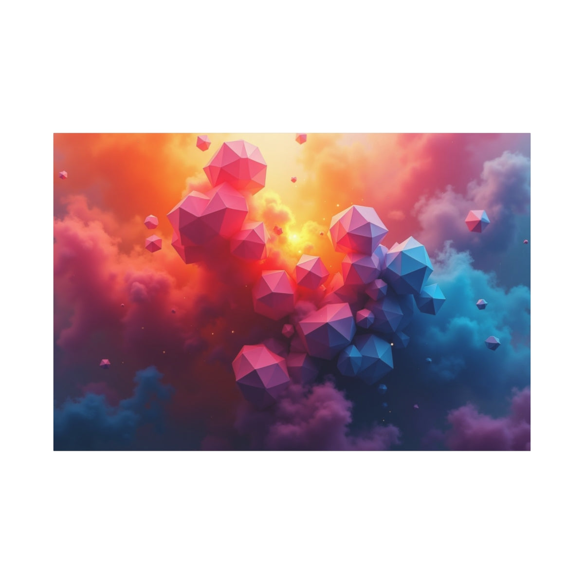 Geometric Journey Through Nebulous Skies