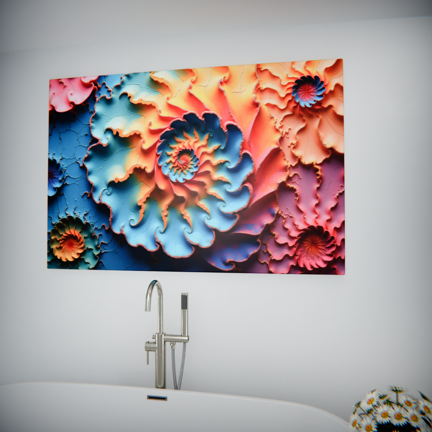 Vibrant Spiral Abstractions