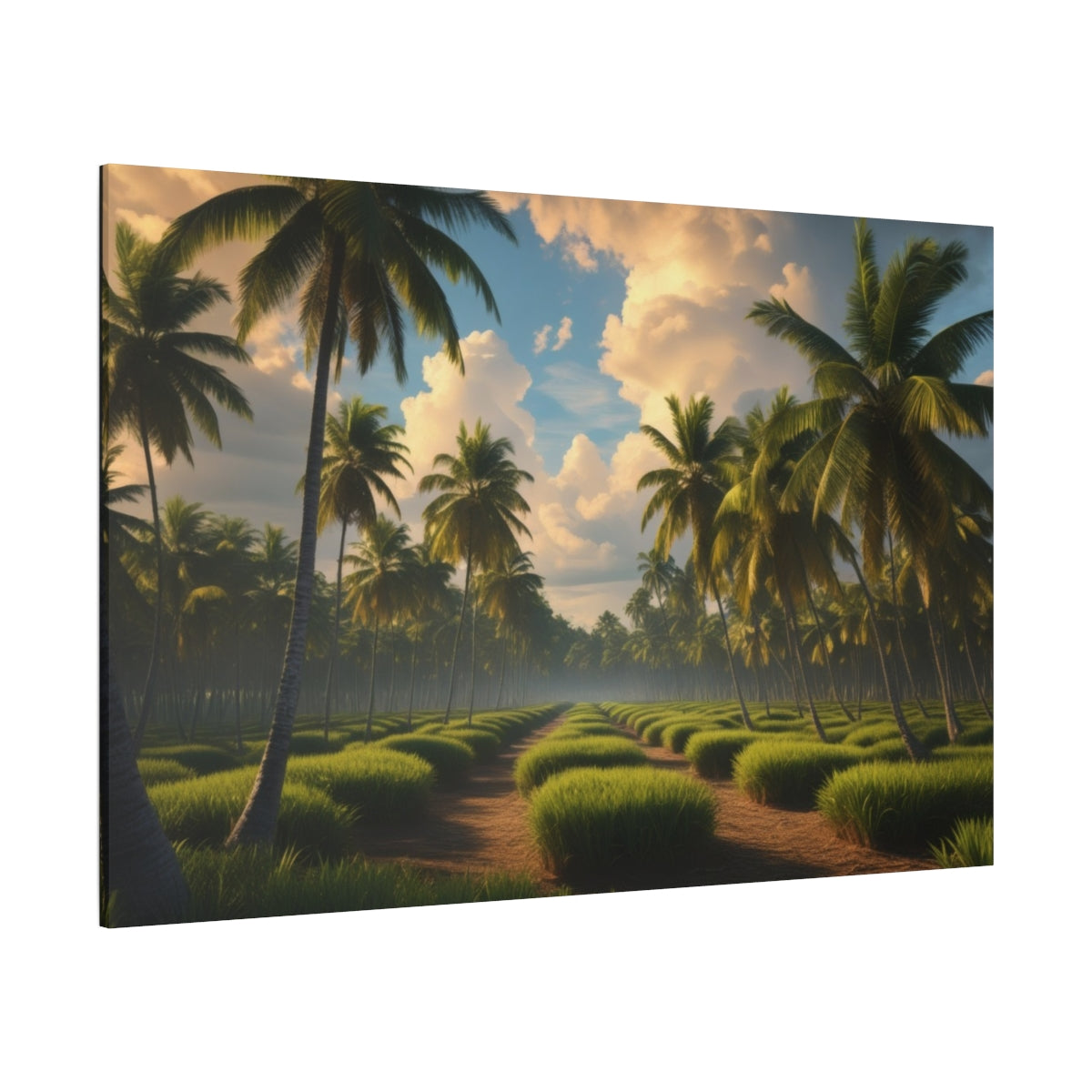 Tropical Serenity at Sunset