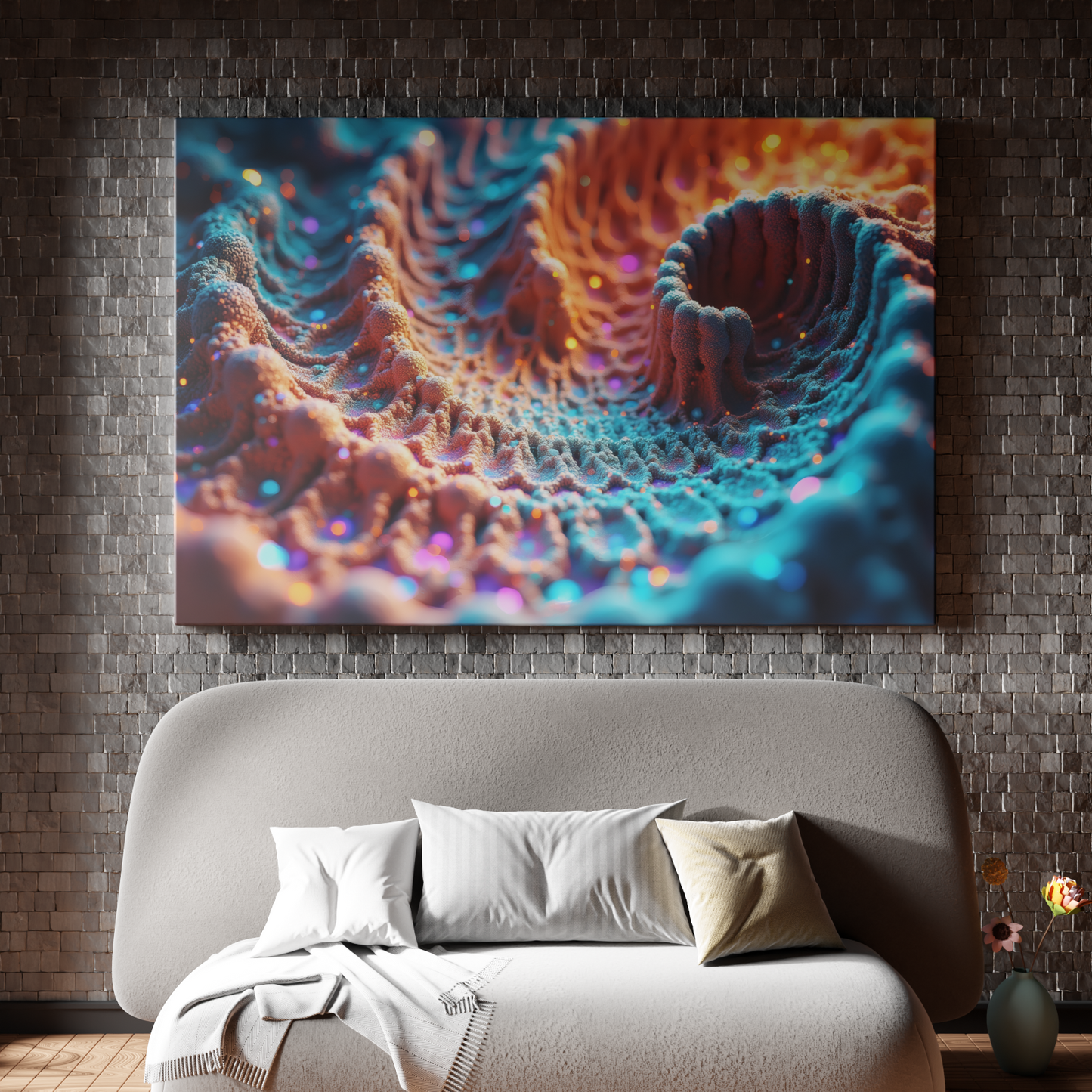 Cosmic Coral Dreamscape