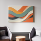 Flowing Harmony in Earth Tones