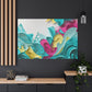 Waves of Colorful Paper Dreams
