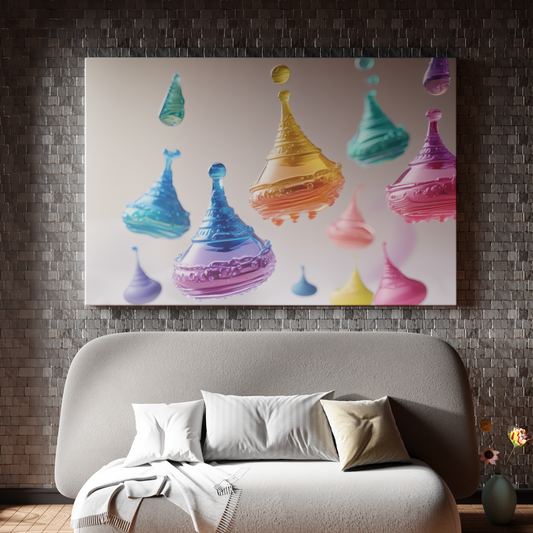 Floating Whimsies in Candy Colors