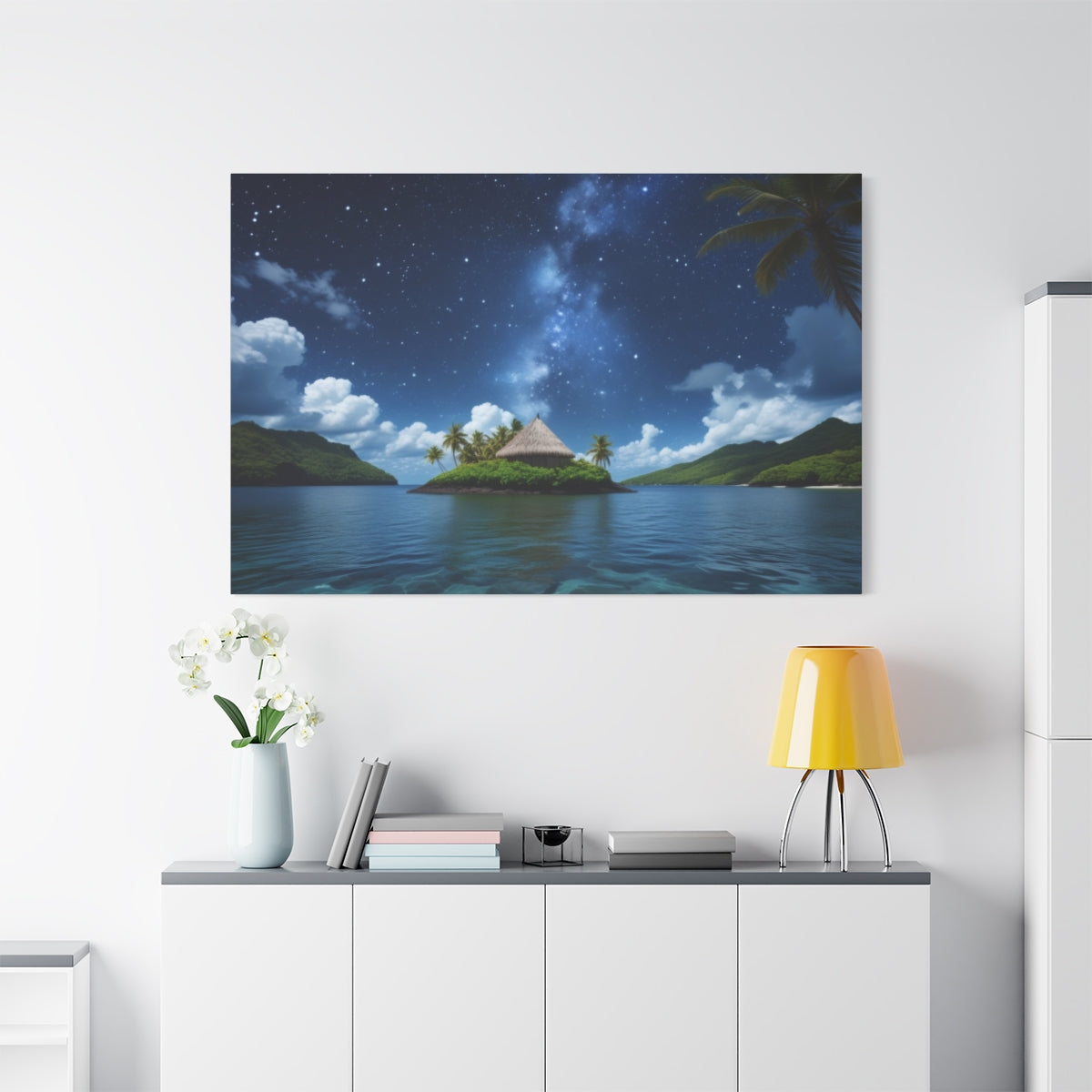 Island Dreamscape under the Stars