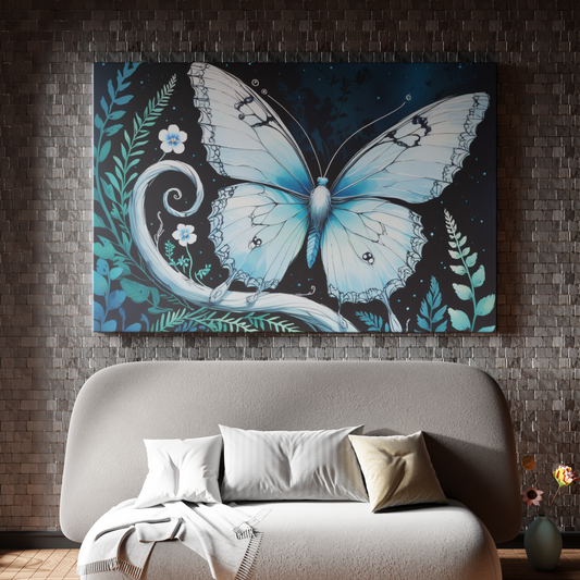 Mystical Blue Butterfly