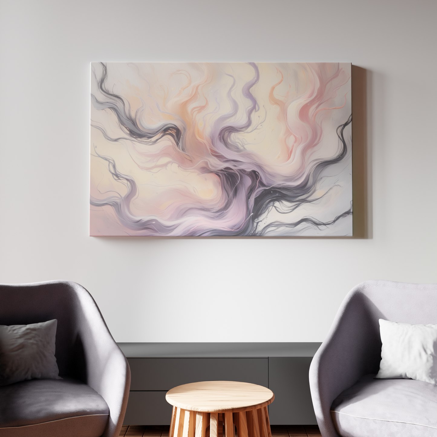 Ethereal Dance of Pastel Winds