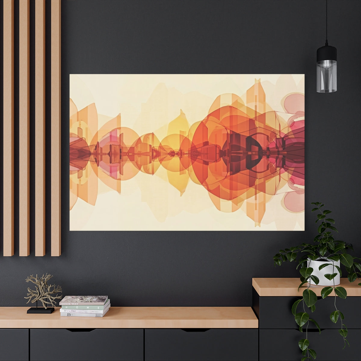 Echoes of Color: Geometric Harmony