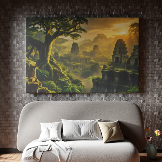 Ancient Ruins at Dawn