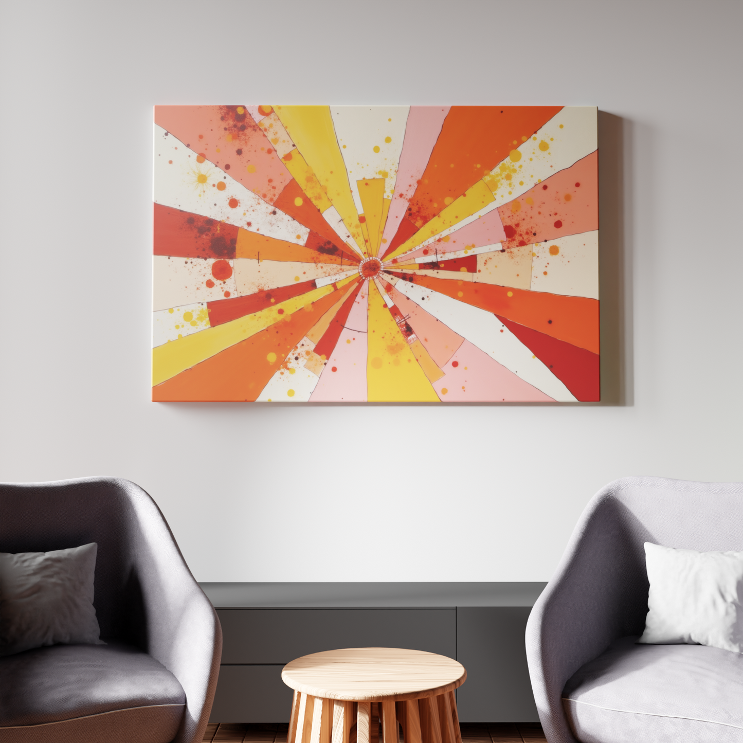 Radiant Burst of Colors