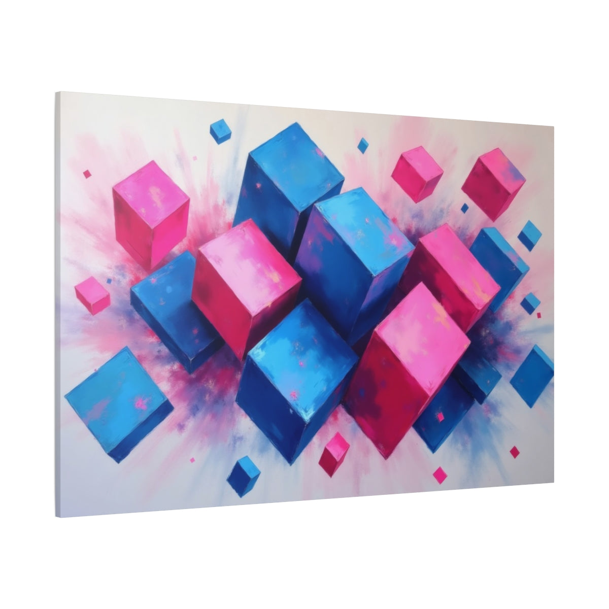 Cubes of Vibrant Imagination