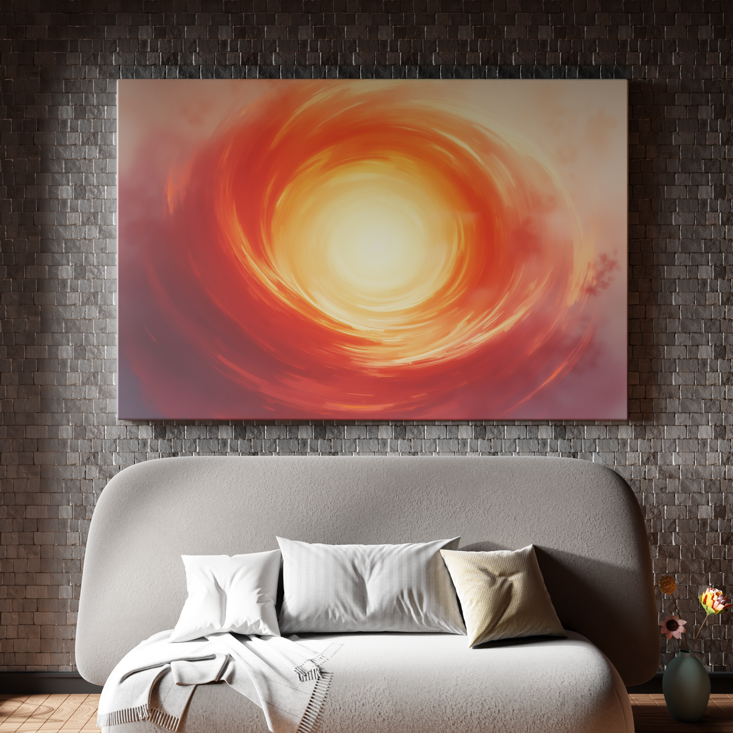 Fiery Eye of the Universe