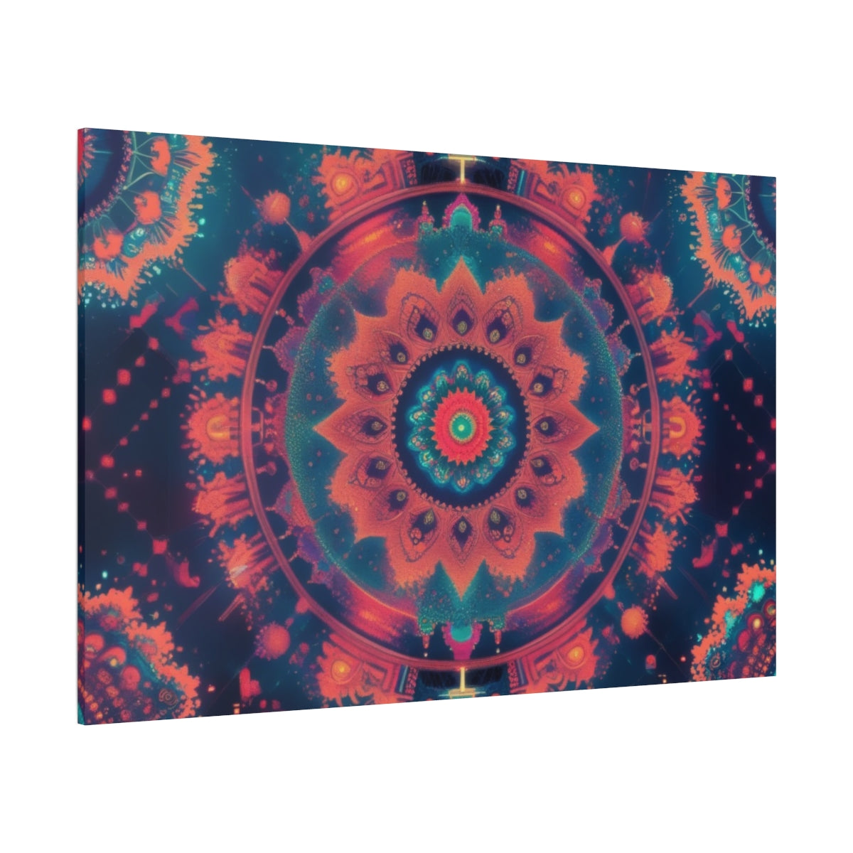Vibrant Kaleidoscopic Dreamscape