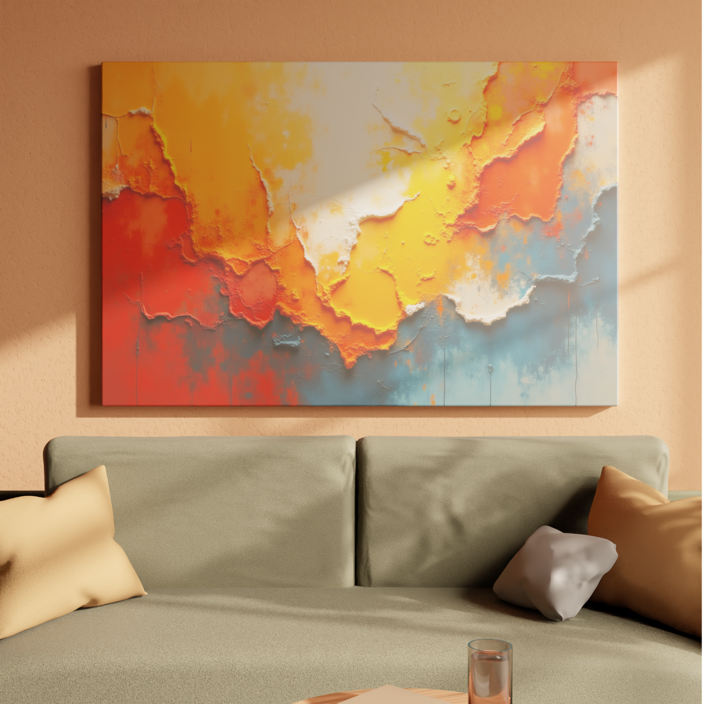 Molten Sunset Symphony