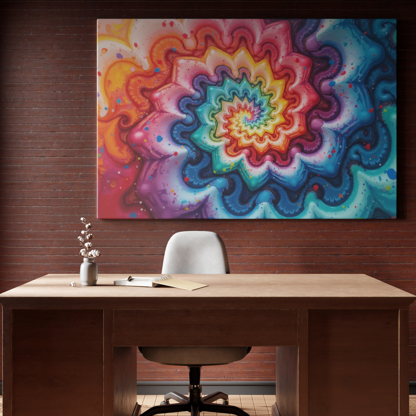 Spiral of Vibrant Dreams