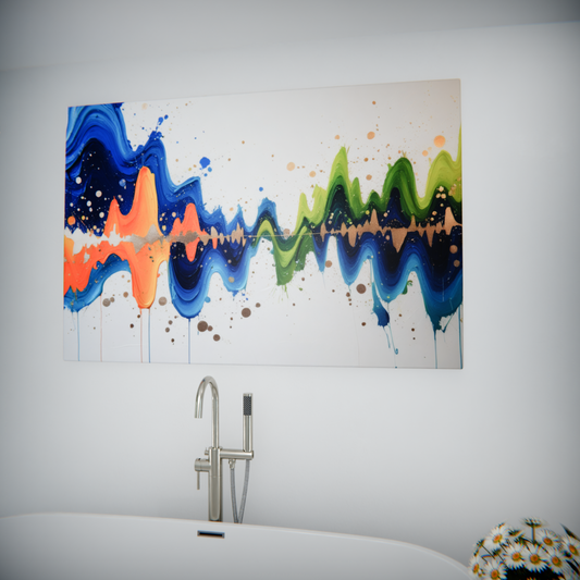 Vibrant Symphony of Waves