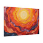 Eclipse of Color: Layered Sunset Hues