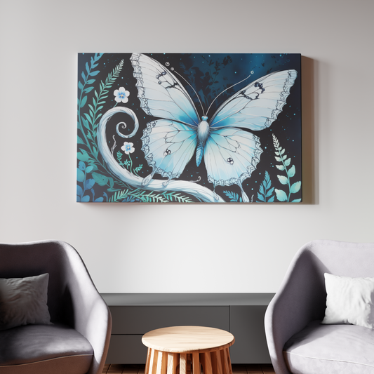 Mystical Blue Butterfly