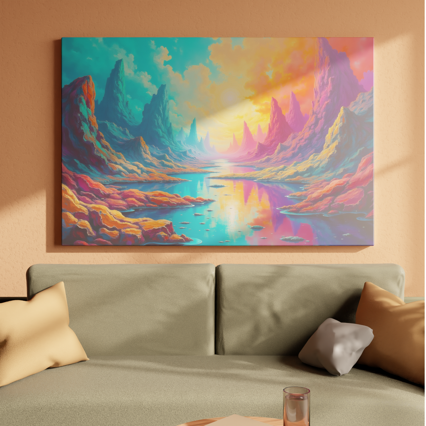 Fantastical Peaks at Dusk