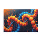 Molecular Dance of Color