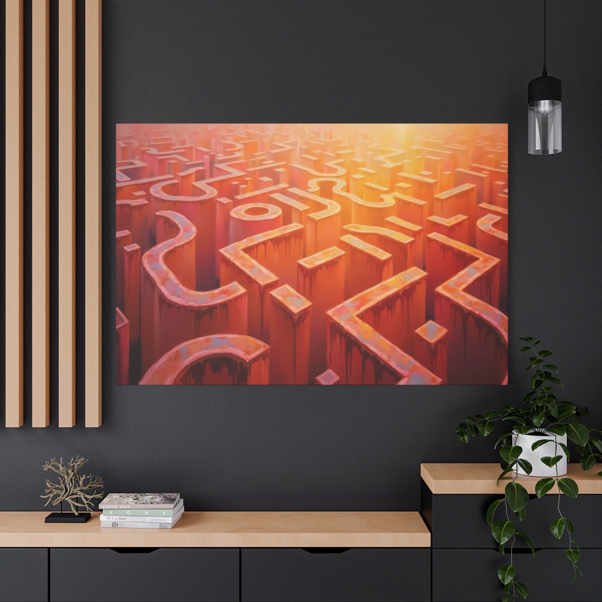 Sunset Labyrinth