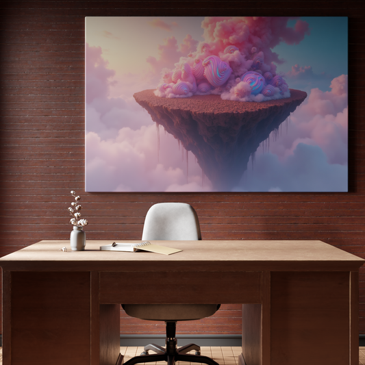 Whimsical Cloud Island