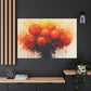 Vibrant Orange Burst