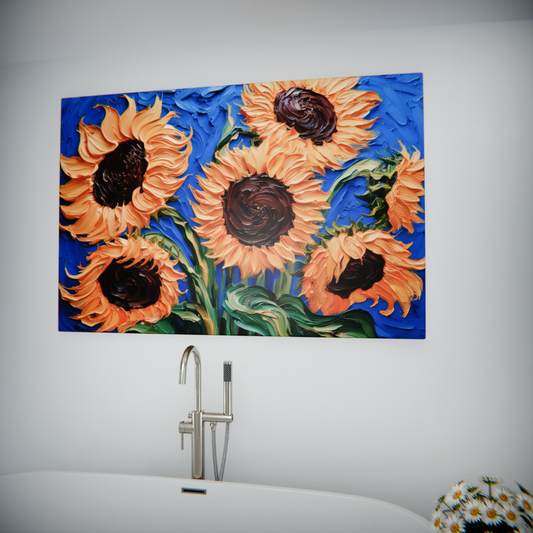 Sunlit Dance of Sunflowers