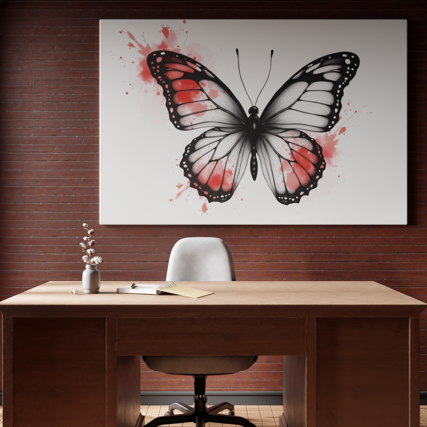 Crimson Butterfly Flight
