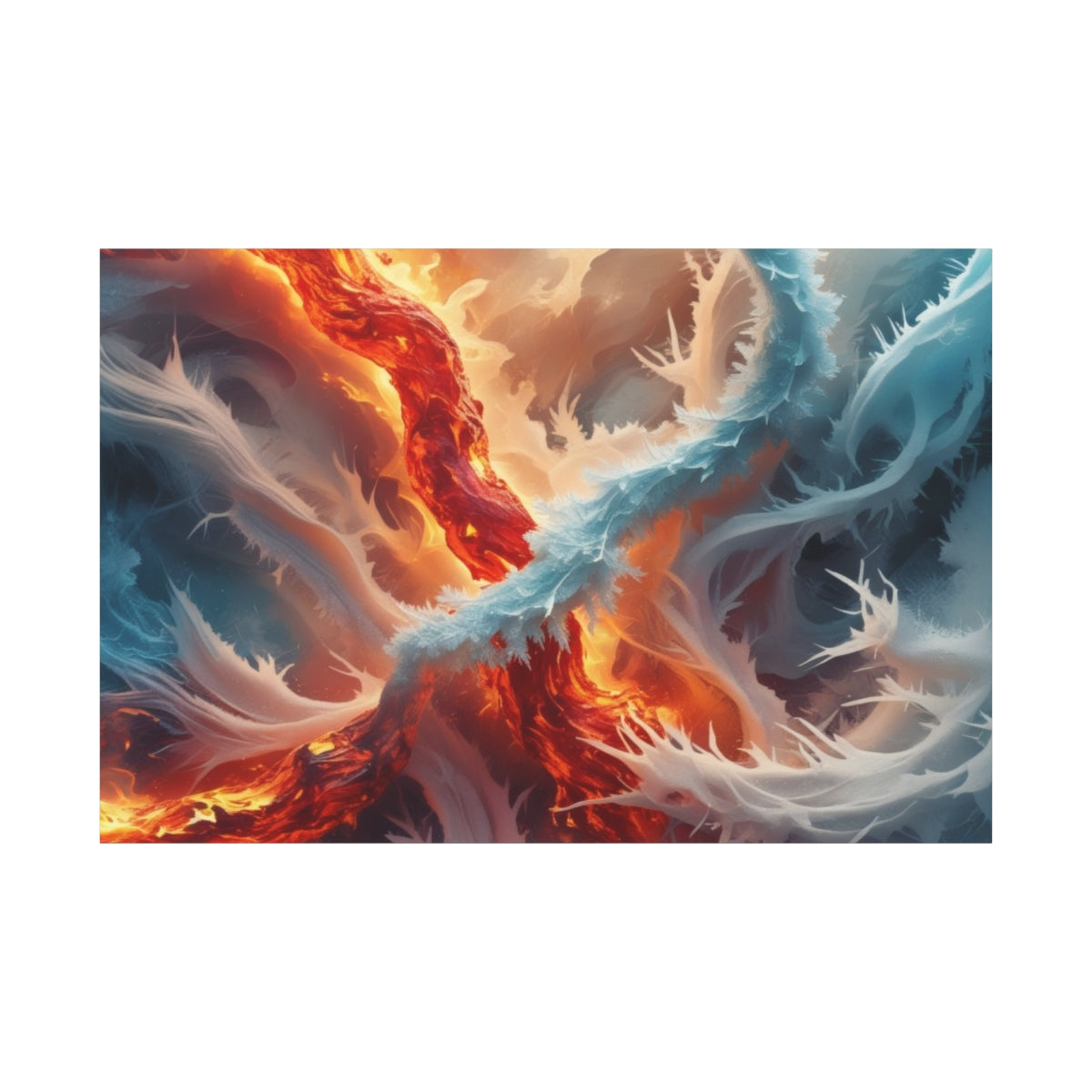 Elemental Dance of Fire and Ice