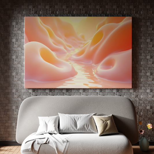 Sunset Marshmallow Dreamscape